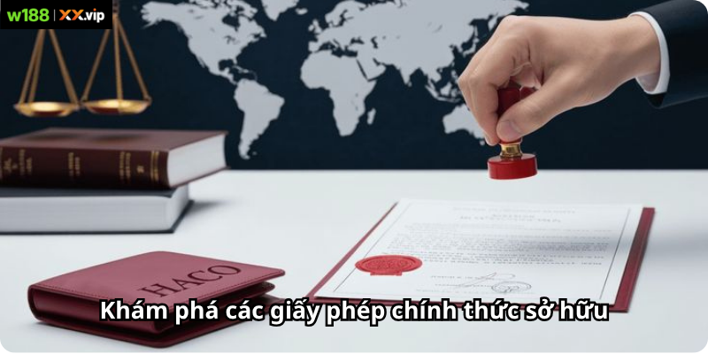 Khám phá các giấy phép chính thức sở hữu