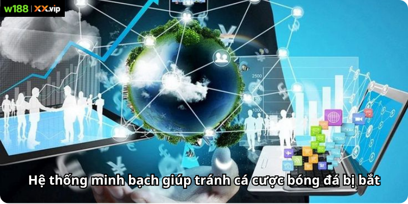 Hệ thống minh bạch giúp tránh cá cược bóng đá bị bắt