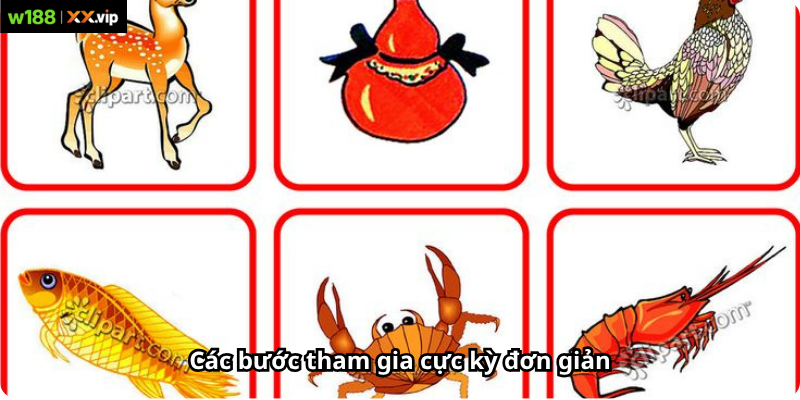 Các bước tham gia cực kỳ đơn giản